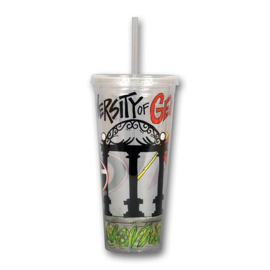 Magnolia Lane Georgia College Football Bulldogs 22oz Tumbler with Lid & Straw