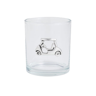 Mud Pie Drinking Cup, 10 Ounces, Golf Cart Icon