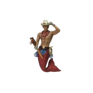 December Diamonds Figurine, Red, Blue, White, Tan, Whimsical