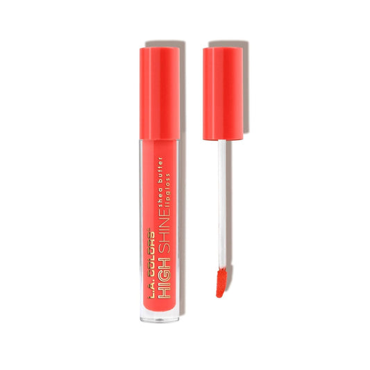 L.A. Girl COLORS High Shine Shea Butter Lip Gloss, Catwalk, 0.14 Ounce