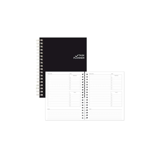 Blueline Planner, 9.25 x 7.25 inches, Black