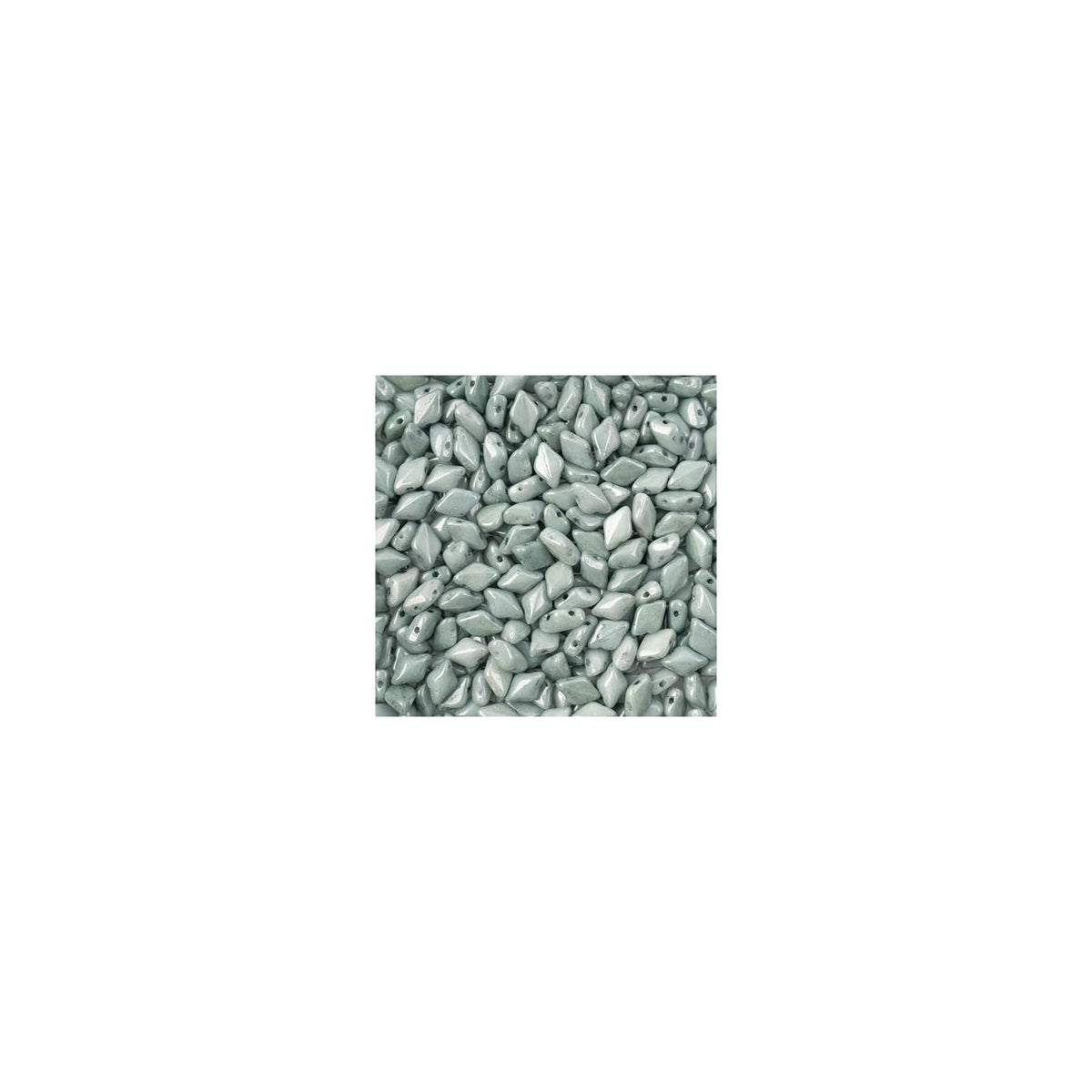 John Bead Craft Bead, Chalk Green Luster