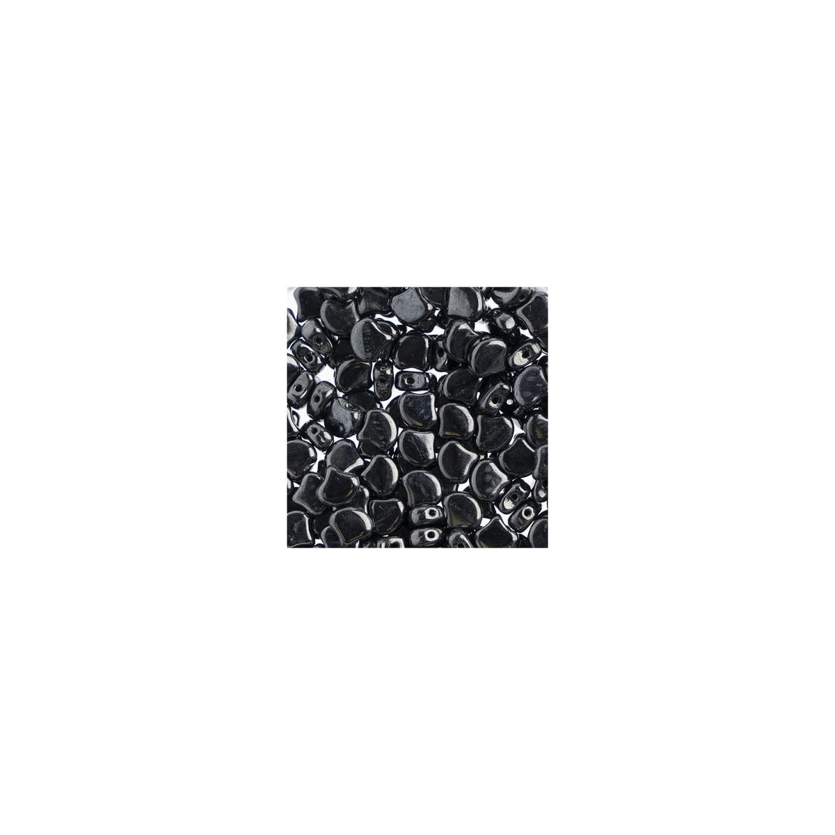 John Bead Craft Bead, 7.5mm, Jet Hematite