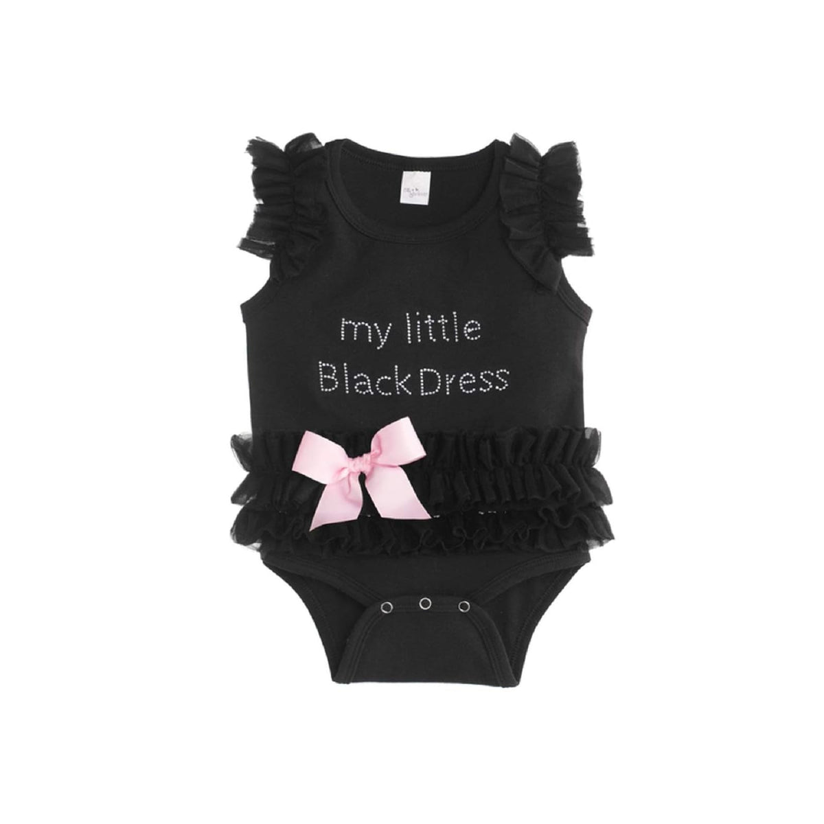 Ganz Leotard, 0-12 Months, Black
