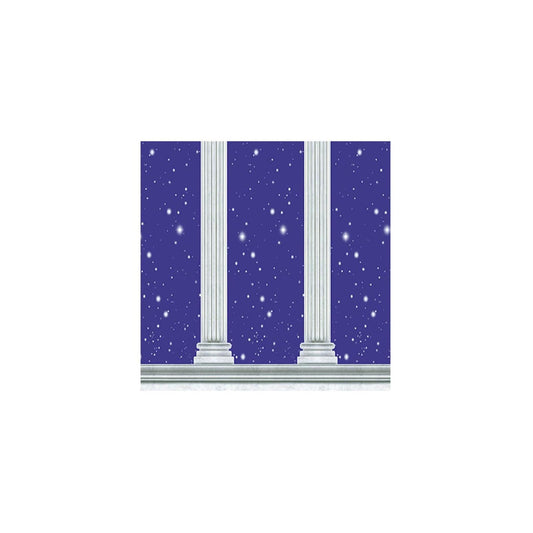 Beistle Backdrop, Column, Multicolor