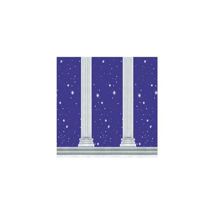 Beistle Backdrop, Column, Multicolor