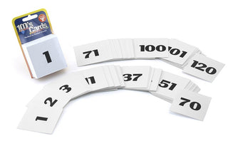 Hygloss Flash Card, 2 x 2 Inches, White and Black