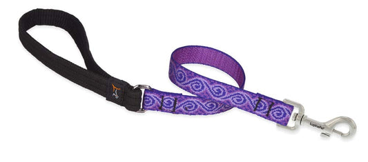Lupine Pet Originals 3/4" Jelly Roll 2-Foot Traffic Lead/Leash for Medium and Larger Dogs