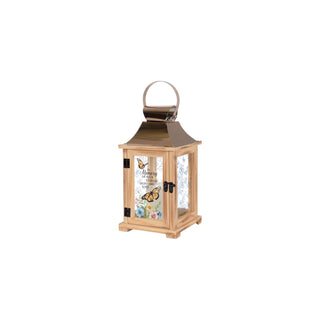 Carson Electric Lantern, 13.5" H, Brown