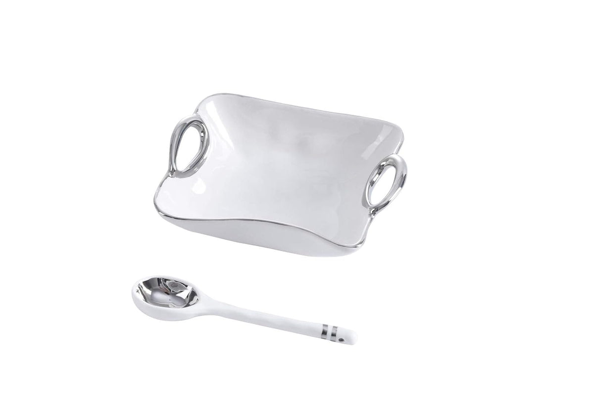 Pampa Bay Get Gifty Bowl & Spoon Set, Handles Design