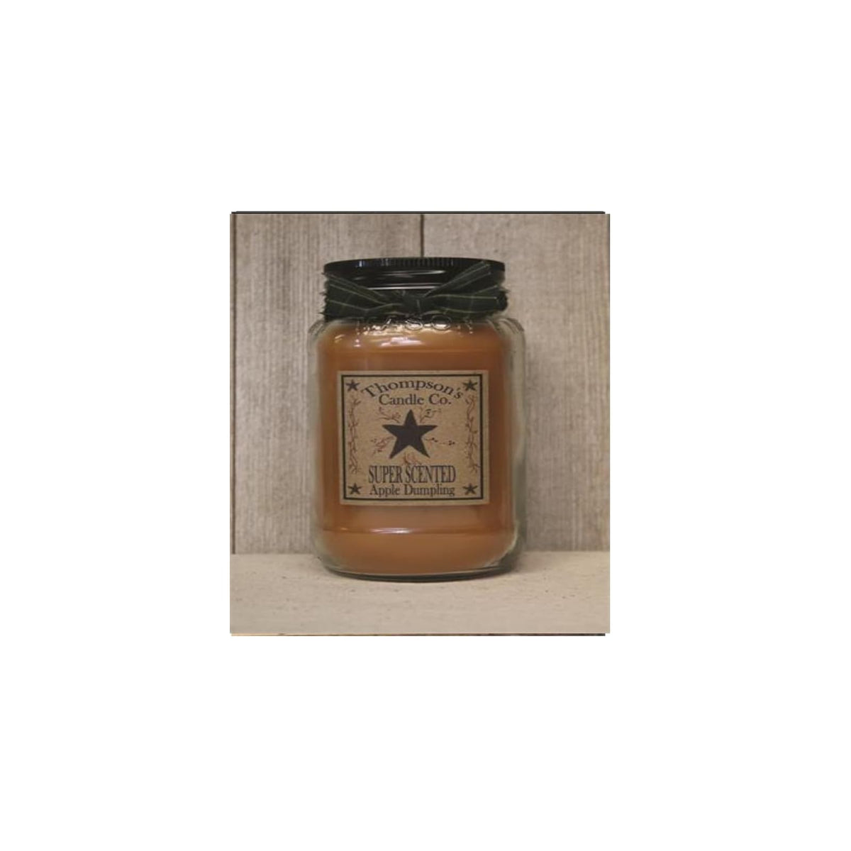 Thompson's Candle Co Figurine, 4 x 4 x 8 inches, Brown, Black, Blue