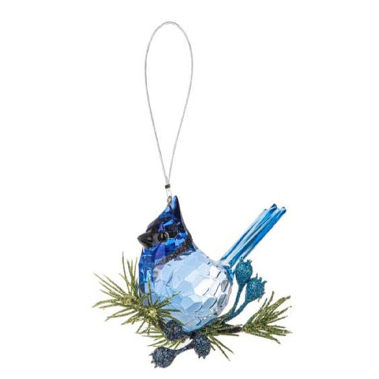 Ganz Hanging Ornament, 3.75 Inch, Blue