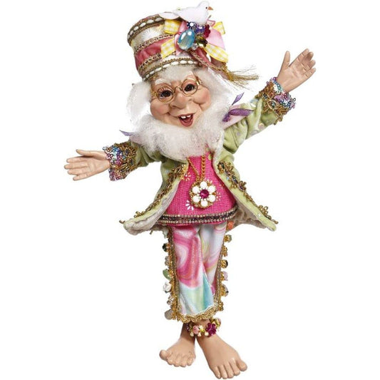 Mark Roberts Groovy Elf, Small 11.5 Inches