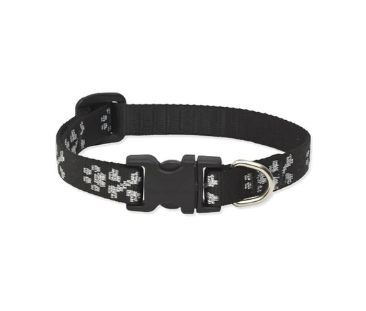 Lupine Pet Originals 1/2" Bling Bonz 10-16" Adjustable Collar for Small Dogs