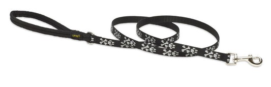 Lupine Pet Originals 1/2" Bling Bonz 4-foot Padded Handle Leash for Small Pets