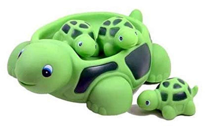 Master Toys Playmaker Toys Turtle Family Bath Sets(set of 4) - Floating Bath Tub Toy