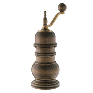 Zassenhaus Seasoning Mill, 5.1-Inch, dark stained pepper mill