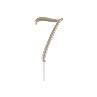 Lillian Rose Cake Topper, 3.5", Gold