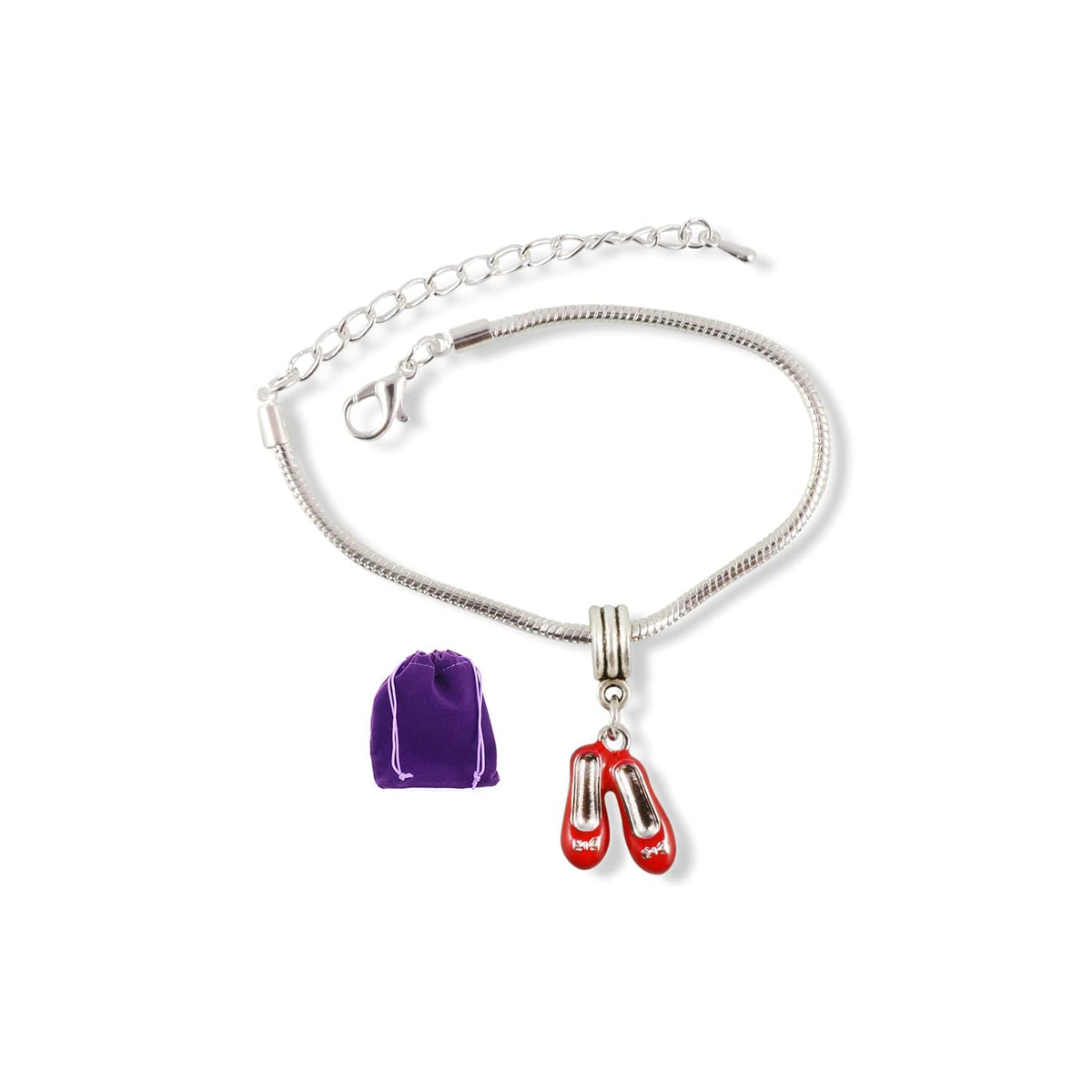 Dave The Bunny Bracelet, 10 inch, ruby