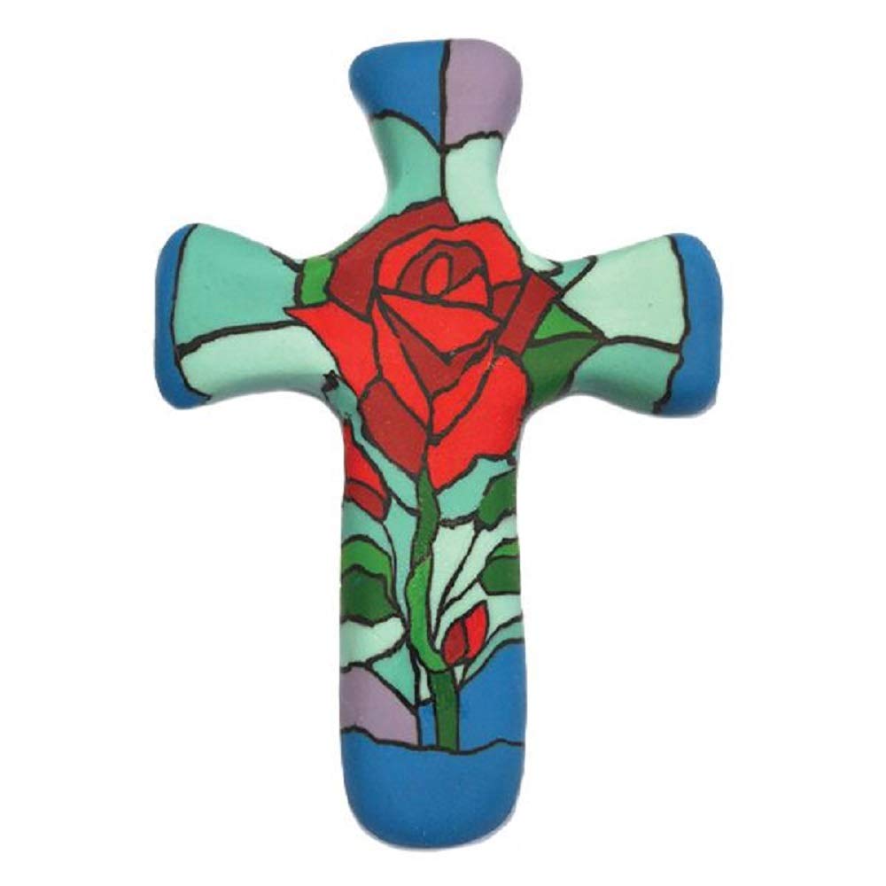 Calypso Studios by First & Main 5.5" Eternal Love Comforting Clay Cross