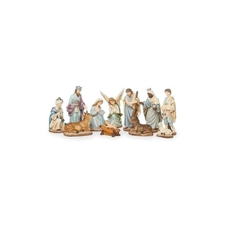 Roman Figurine, 6 inches, Blue