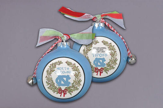 Magnolia Lane University of North Carolina Kickoff Ornament