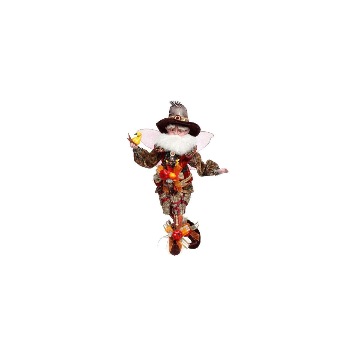 Mark Roberts Figurine, 10.5 inches, Black, Orange
