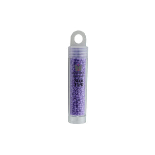 John Bead Craft Bead, Size: 11, Violet Opaque Dyed