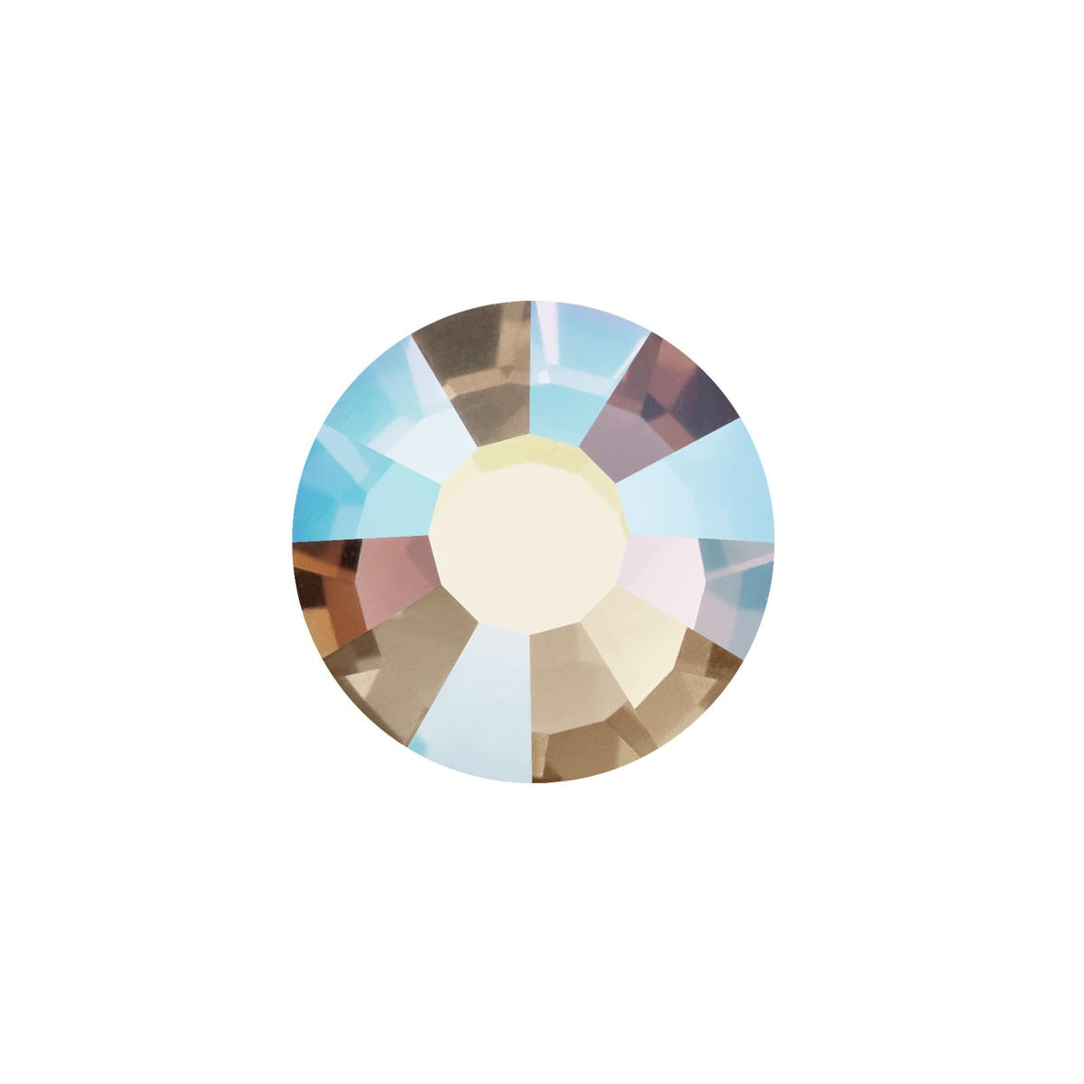 Preciosa Craft Bead, SS16, Light Smoked Topaz AB