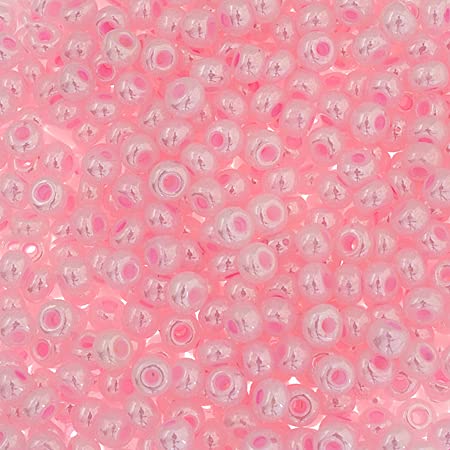 Dazzle-It! Plant Seed, Opaque Dyed Pale Pink