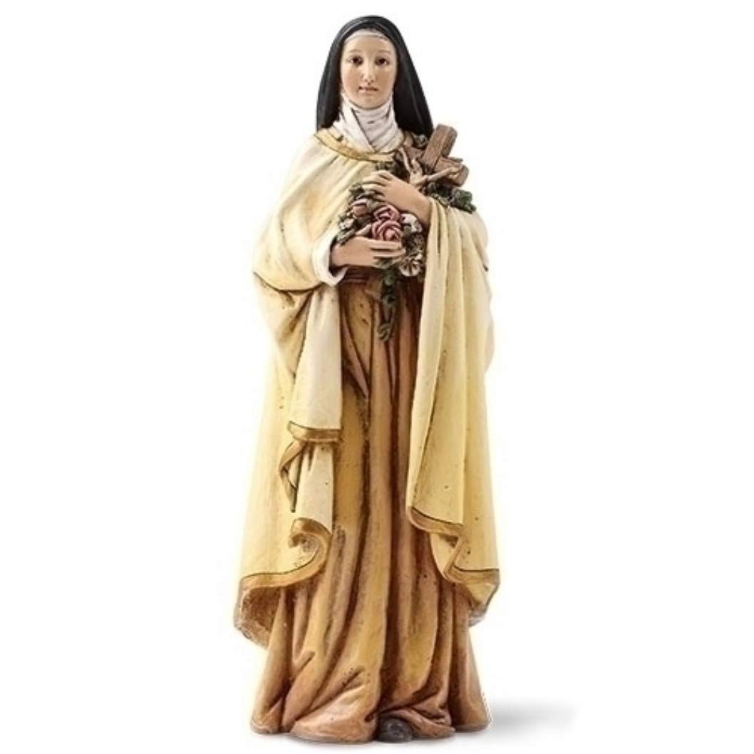 Roman Religious Gifts 6 Inch Saint Therese Theresa Statue Little Flower Catholic Gift