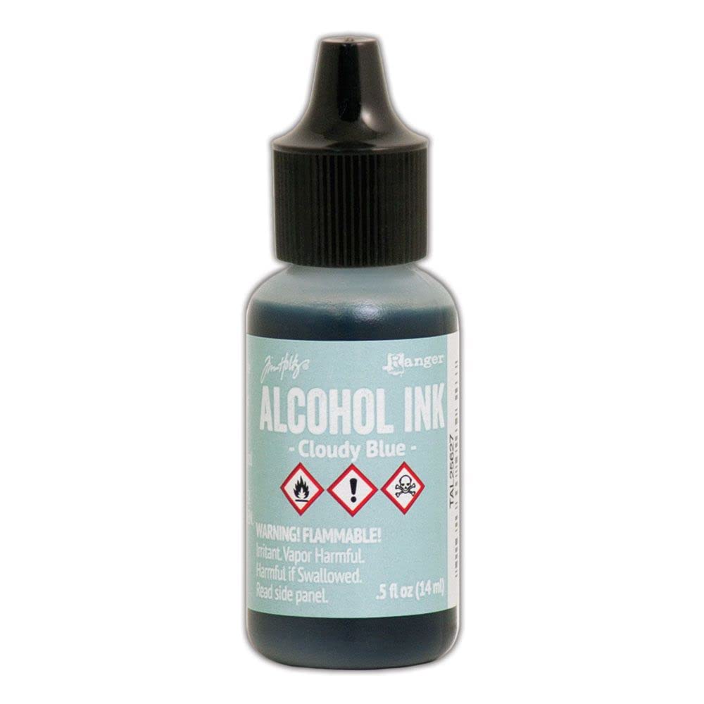 Ranger Liquid Ink, 0.5 fl oz, Cloudy Blue