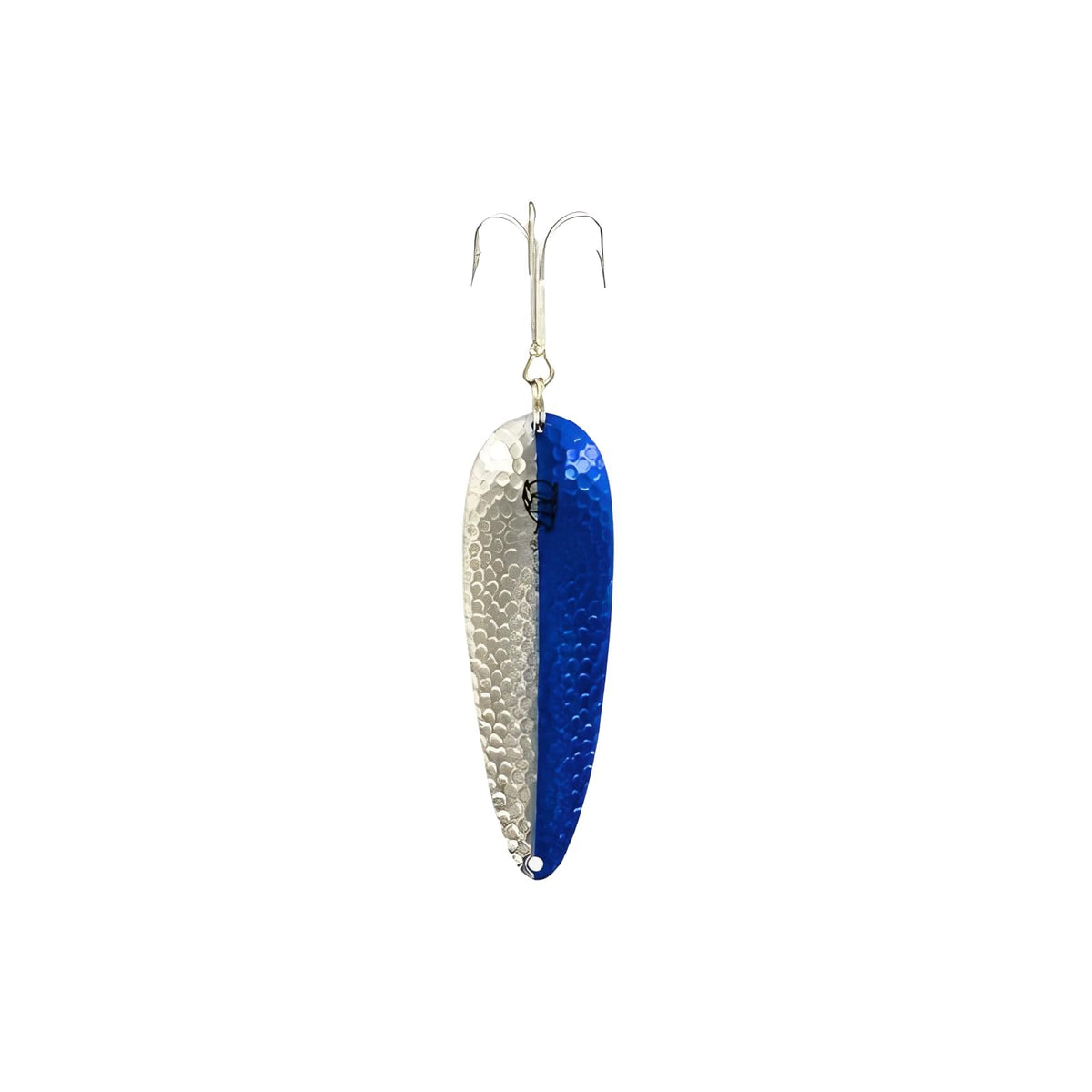 Eppinger Fishing Hook, 65-Hammered Blue Chrome, Modern