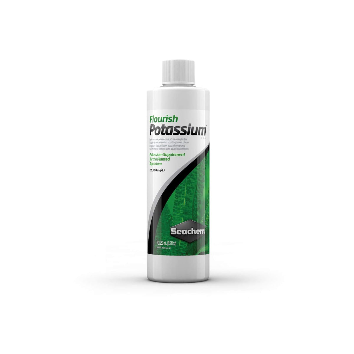Seachem Aquarium Pond Water Treatment, 500 mL / 16.9 fl. oz., white