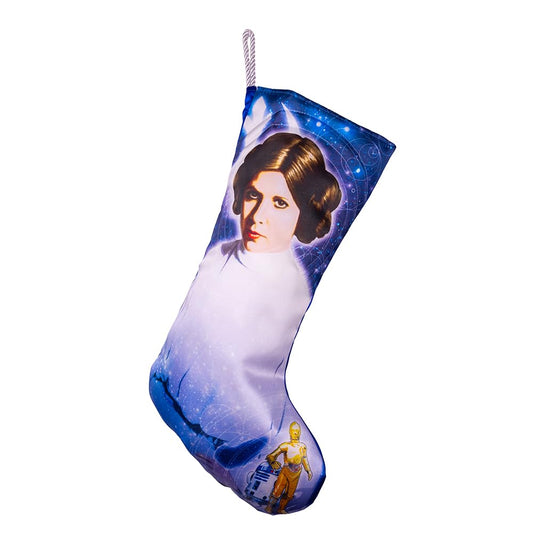 Kurt Adler 19" Star Wars Princess Leia Printed Stocking