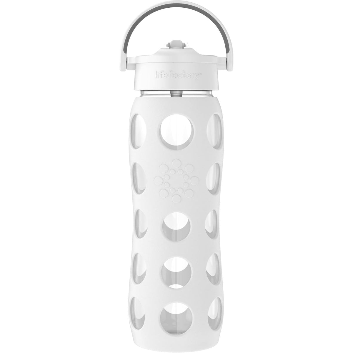 Lifefactory Bottle, 22 Ounces, Optic White