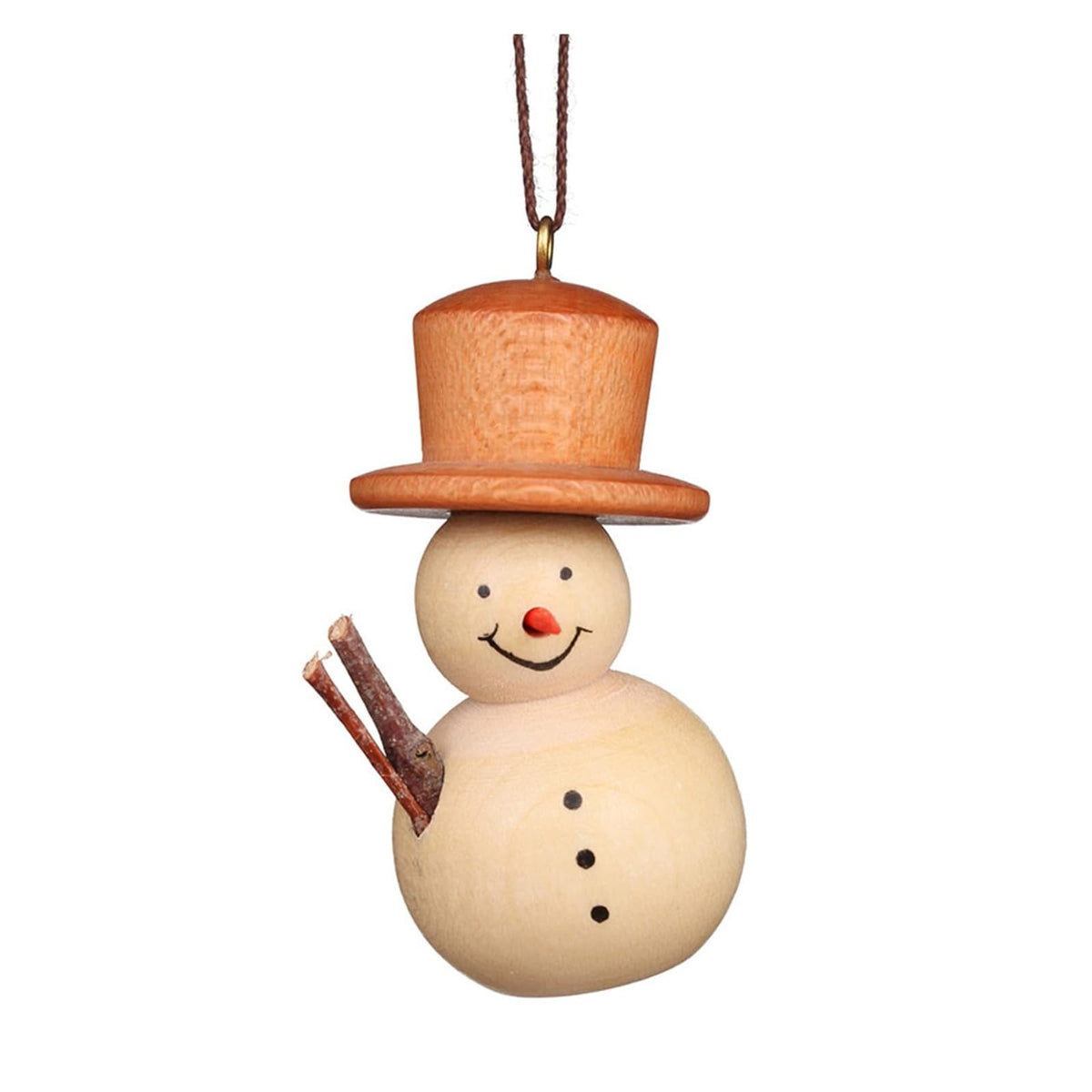 Christian Ulbricht Hanging Ornament, 1x1x1.75, White