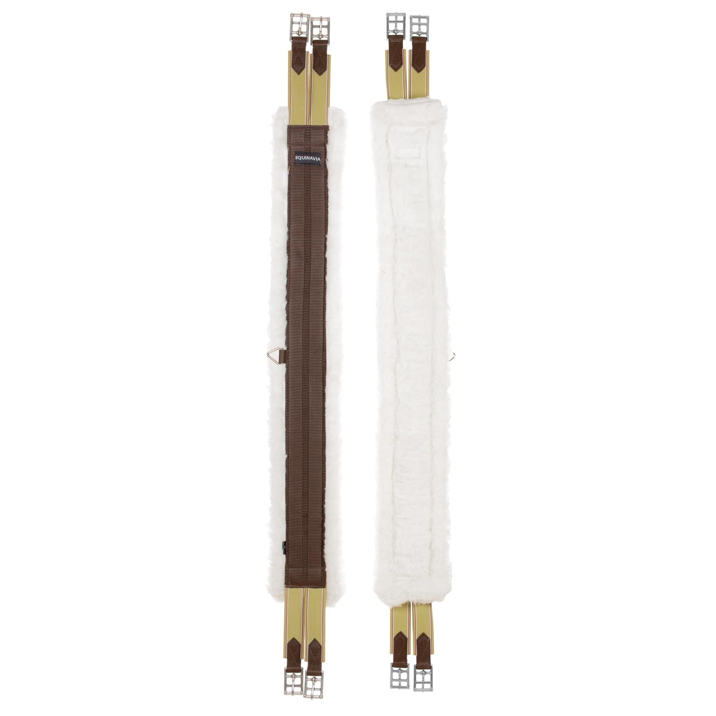 Equinavia Saga All Purpose Everyday Fleece Girth - Brown - 48 in