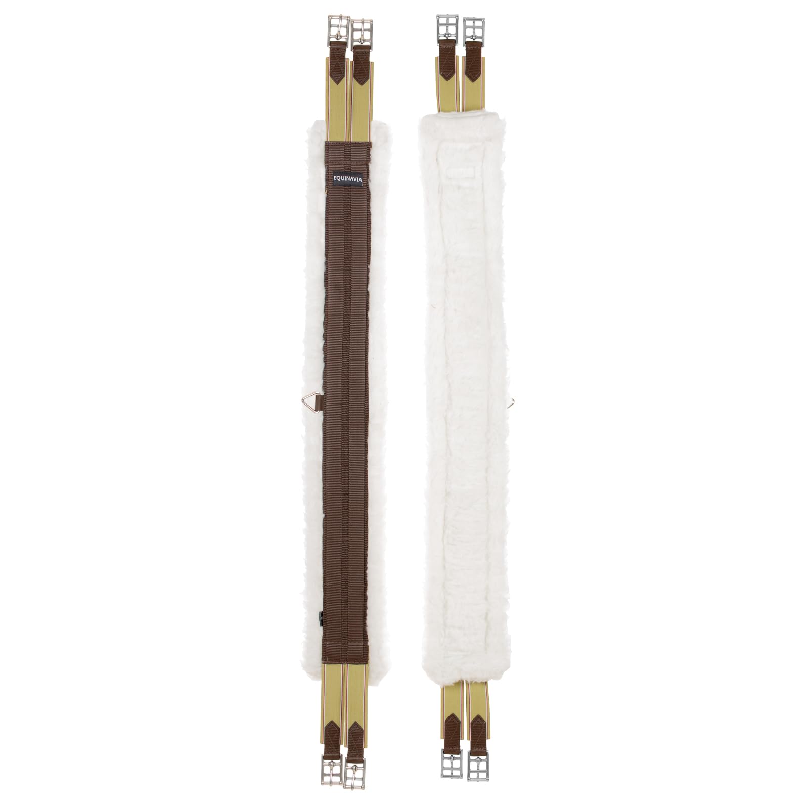 Equinavia Saga All Purpose Everyday Fleece Girth - Brown - 48 in