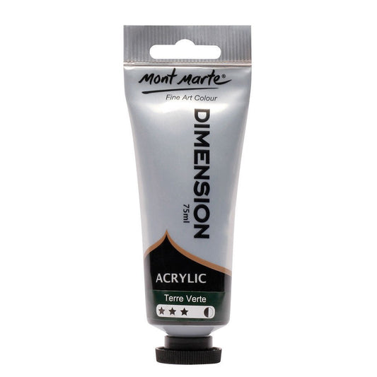 Mont Marte Dimension Acrylic 75mls - Terre Verte