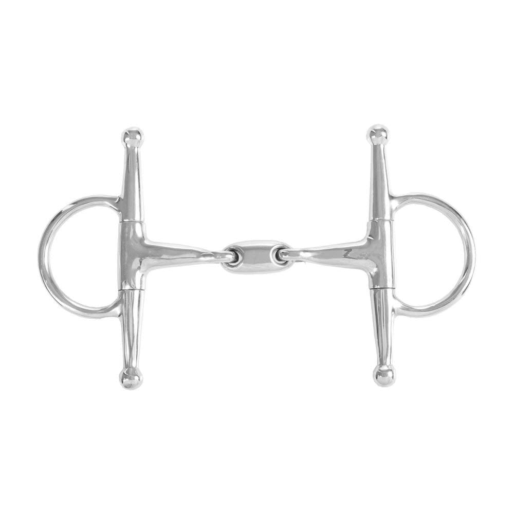 HORZE Full Cheek Double-Jointed Bit