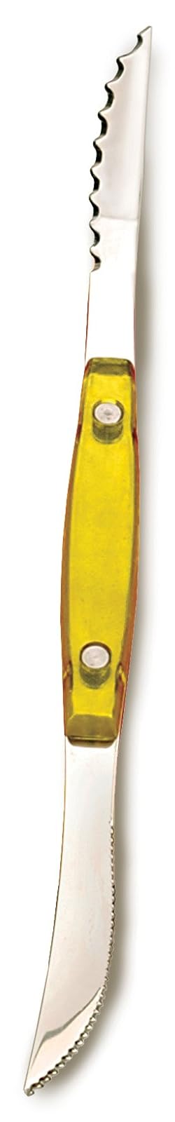 RSVP International Endurance 18/8 Stainless Steel and Acrylic Grapefruit Double Knife