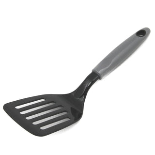 Comfy Hour 10.5 Inch Nylon Spatula, Short Handle Slotted Turner