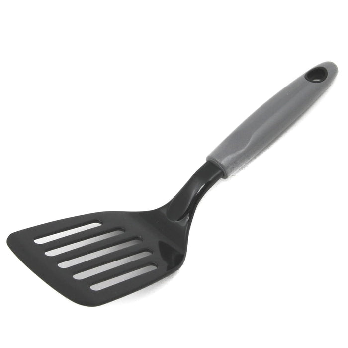 Comfy Hour 10.5 Inch Nylon Spatula, Short Handle Slotted Turner