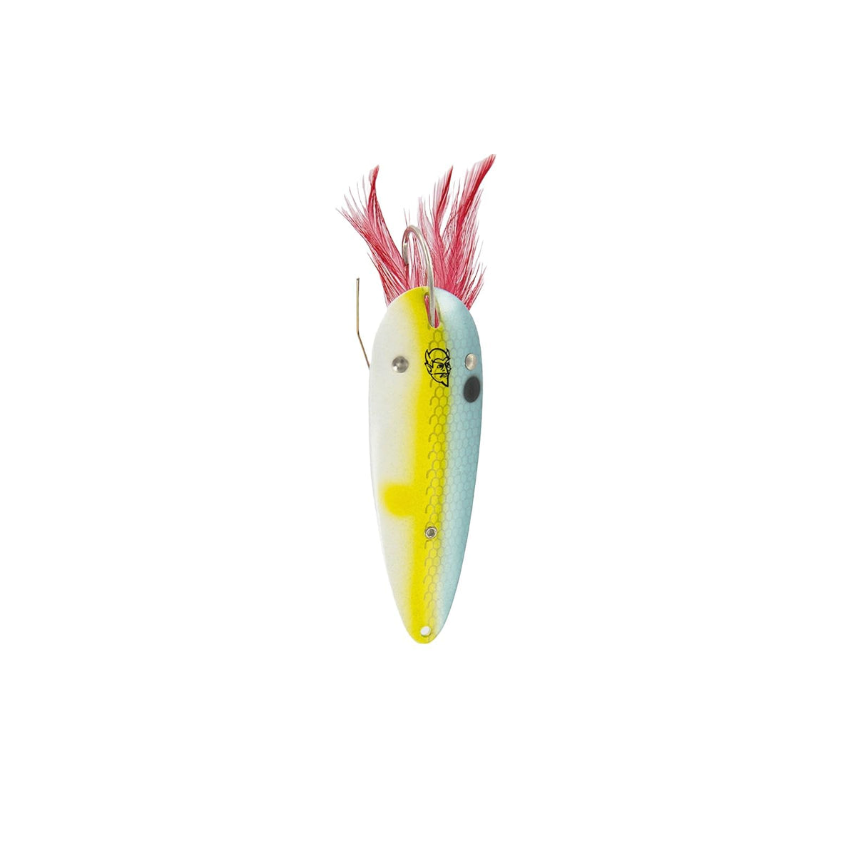 Dardevle Fishing Hook, 3/4 oz. - 2 7/8" x 13/16", Hot Shad