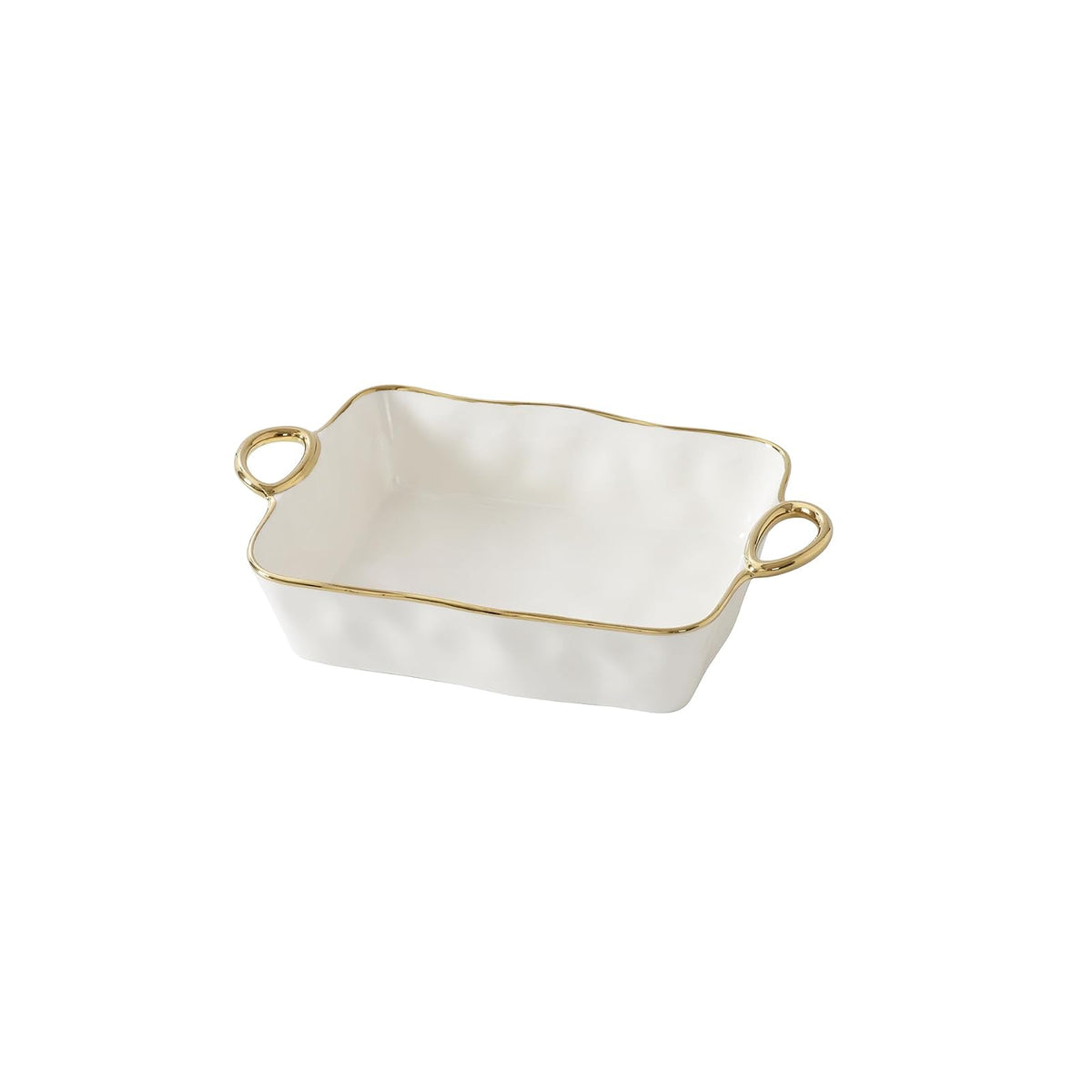 Pampa Bay Casseroles, 14.75" x 9" x 3", Golden Handles