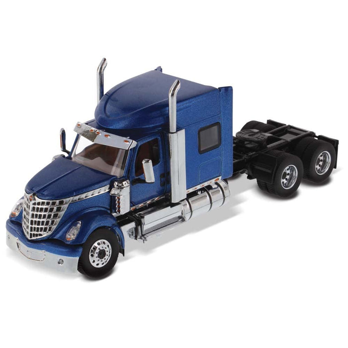 International Lonestar Sleeper Cab Truck Tractor Blue 1/50 Diecast Model by Diecast Masters 71026