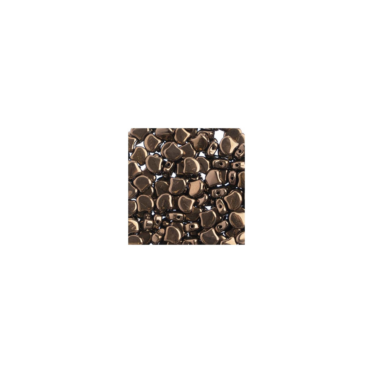John Bead Craft Bead, 7.5mm, Jet Dark Bronze