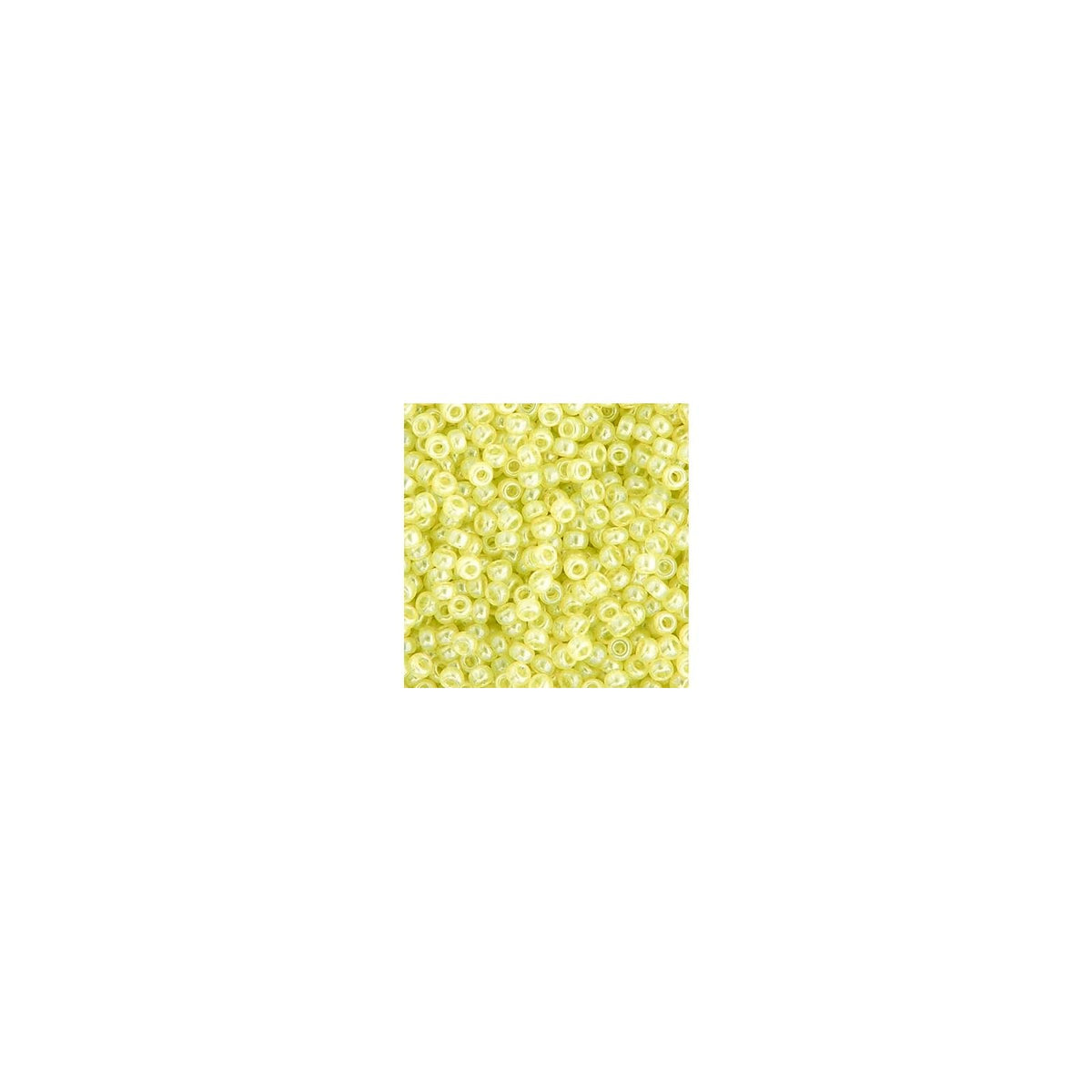 John Bead Craft Bead, Small, Ceylon Light Yellow