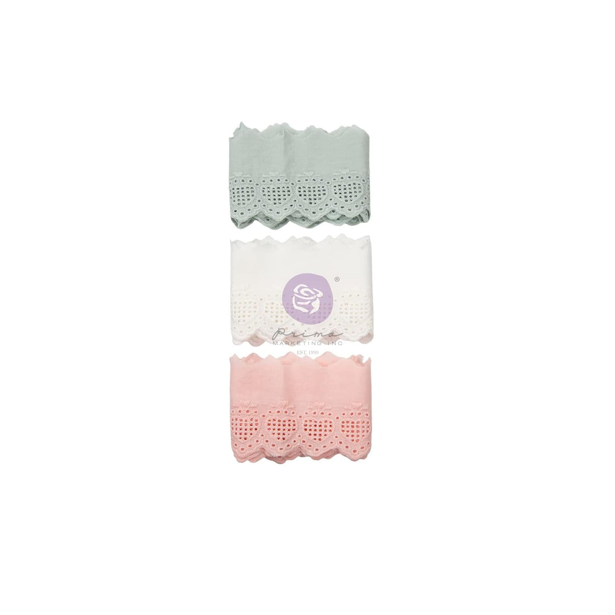 PRIMA MARKETING INC Decorative Ribbon Trim, Strawberry Milkshake Collection Trim